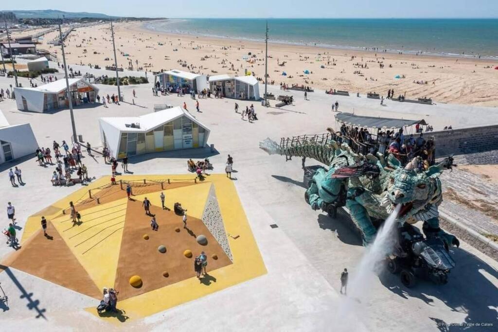 Magnifique Studio Calais Plage ภายนอก รูปภาพ